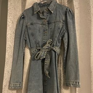 Blue jean dress